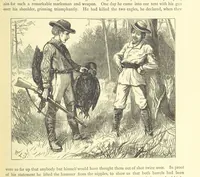 An illustration from Adventures round the World. With ... illustrations (1880)