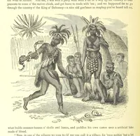 An illustration from Adventures round the World. With ... illustrations (1880)