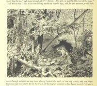An illustration from Adventures round the World. With ... illustrations (1880)