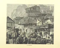 An illustration from Adventures round the World. With ... illustrations (1880)