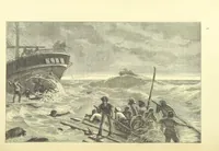 An illustration from Adventures round the World. With ... illustrations (1880)