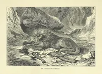 An illustration from The Land of the Lion; or, Adventures among the wild animals of Africa. With ... illustrations (1876)