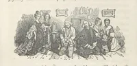 An illustration from The Vicar of Wakefield ... Illustrated with numerous engravings. With an account of the author's life and writings by J. Aikin (1850)