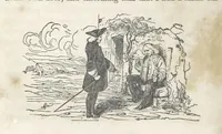 An illustration from The Vicar of Wakefield ... Illustrated with numerous engravings. With an account of the author's life and writings by J. Aikin (1850)