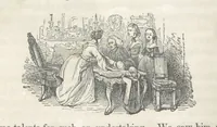 Picture 35 of 105 from The Vicar of Wakefield ... Illustrated with numerous engravings. With an account of the author's life and writings by J. Aikin (1850), leaf 134