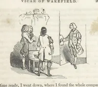Picture 102 of 105 from The Vicar of Wakefield ... Illustrated with numerous engravings. With an account of the author's life and writings by J. Aikin (1850), leaf 287
