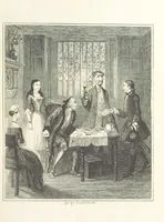 An illustration from The miser's daughter, etc (1855)