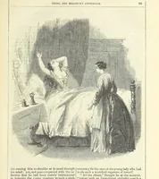 An illustration from Lilias, the Milliner's Apprentice ... With ... wood-engravings drawn by W. H. Thwaits (1854)