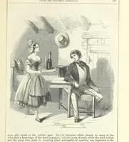 An illustration from Lilias, the Milliner's Apprentice ... With ... wood-engravings drawn by W. H. Thwaits (1854)