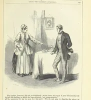 An illustration from Lilias, the Milliner's Apprentice ... With ... wood-engravings drawn by W. H. Thwaits (1854)