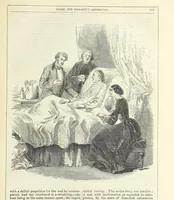 An illustration from Lilias, the Milliner's Apprentice ... With ... wood-engravings drawn by W. H. Thwaits (1854)