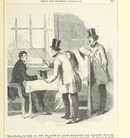 An illustration from Lilias, the Milliner's Apprentice ... With ... wood-engravings drawn by W. H. Thwaits (1854)
