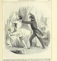 An illustration from Lilias, the Milliner's Apprentice ... With ... wood-engravings drawn by W. H. Thwaits (1854)