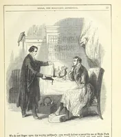 An illustration from Lilias, the Milliner's Apprentice ... With ... wood-engravings drawn by W. H. Thwaits (1854)