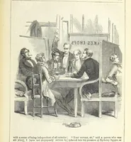 An illustration from Lilias, the Milliner's Apprentice ... With ... wood-engravings drawn by W. H. Thwaits (1854)