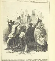 An illustration from Lilias, the Milliner's Apprentice ... With ... wood-engravings drawn by W. H. Thwaits (1854)