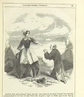 An illustration from Lilias, the Milliner's Apprentice ... With ... wood-engravings drawn by W. H. Thwaits (1854)