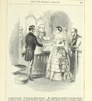 An illustration from Lilias, the Milliner's Apprentice ... With ... wood-engravings drawn by W. H. Thwaits (1854)