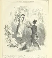 An illustration from Lilias, the Milliner's Apprentice ... With ... wood-engravings drawn by W. H. Thwaits (1854)