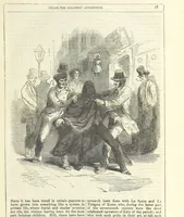 An illustration from Lilias, the Milliner's Apprentice ... With ... wood-engravings drawn by W. H. Thwaits (1854)