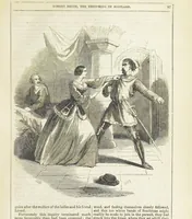 An illustration from Robert Bruce, the Hero-King of Scotland ... With ... wood-engravings drawn by W. H. Thwaits. [A novel (1852)