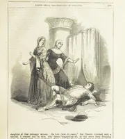 An illustration from Robert Bruce, the Hero-King of Scotland ... With ... wood-engravings drawn by W. H. Thwaits. [A novel (1852)