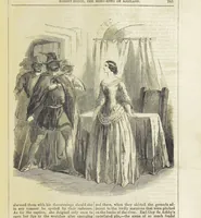 An illustration from Robert Bruce, the Hero-King of Scotland ... With ... wood-engravings drawn by W. H. Thwaits. [A novel (1852)