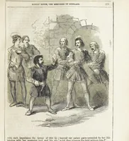 An illustration from Robert Bruce, the Hero-King of Scotland ... With ... wood-engravings drawn by W. H. Thwaits. [A novel (1852)