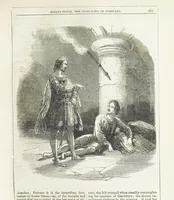 An illustration from Robert Bruce, the Hero-King of Scotland ... With ... wood-engravings drawn by W. H. Thwaits. [A novel (1852)