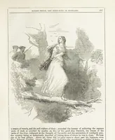 An illustration from Robert Bruce, the Hero-King of Scotland ... With ... wood-engravings drawn by W. H. Thwaits. [A novel (1852)