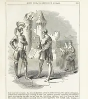 An illustration from Robert Bruce, the Hero-King of Scotland ... With ... wood-engravings drawn by W. H. Thwaits. [A novel (1852)