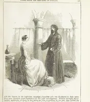 An illustration from Robert Bruce, the Hero-King of Scotland ... With ... wood-engravings drawn by W. H. Thwaits. [A novel (1852)