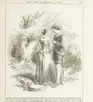 An illustration from Robert Bruce, the Hero-King of Scotland ... With ... wood-engravings drawn by W. H. Thwaits. [A novel (1852)