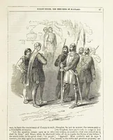 An illustration from Robert Bruce, the Hero-King of Scotland ... With ... wood-engravings drawn by W. H. Thwaits. [A novel (1852)