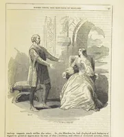 An illustration from Robert Bruce, the Hero-King of Scotland ... With ... wood-engravings drawn by W. H. Thwaits. [A novel (1852)