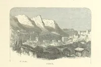 An illustration from The Riviera: pen and pencil sketches from Cannes to Genoa ... With ... chromo-lithographic illustrations ... from drawings by the author (1870)