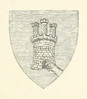 An illustration from Notice sur le château, les anciens seigneurs et la paroisse de Mauvezin, près Marmande ... Accompagnée de nombreux dessins, etc. [With an introduction by J. P. Tamizey de Larroque (1887)