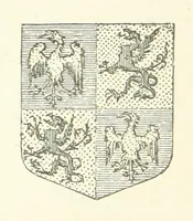 An illustration from Notice sur le château, les anciens seigneurs et la paroisse de Mauvezin, près Marmande ... Accompagnée de nombreux dessins, etc. [With an introduction by J. P. Tamizey de Larroque (1887)
