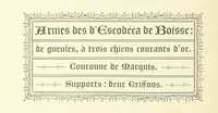 An illustration from Notice sur le château, les anciens seigneurs et la paroisse de Mauvezin, près Marmande ... Accompagnée de nombreux dessins, etc. [With an introduction by J. P. Tamizey de Larroque (1887)