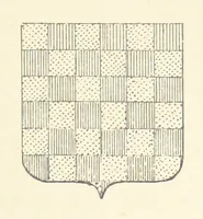 An illustration from Notice sur le château, les anciens seigneurs et la paroisse de Mauvezin, près Marmande ... Accompagnée de nombreux dessins, etc. [With an introduction by J. P. Tamizey de Larroque (1887)
