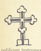 An illustration from Notice sur le château, les anciens seigneurs et la paroisse de Mauvezin, près Marmande ... Accompagnée de nombreux dessins, etc. [With an introduction by J. P. Tamizey de Larroque (1887)