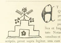 An illustration from Notice sur le château, les anciens seigneurs et la paroisse de Mauvezin, près Marmande ... Accompagnée de nombreux dessins, etc. [With an introduction by J. P. Tamizey de Larroque (1887)