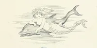 An illustration from The Story of the Mermaiden. Adapted from the German of Hans Andersen, by E. Ashe ... Illustrated by Laura Troubridge. [In verse (1888)