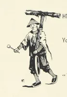 An illustration from The Nightingale. Dished up on China plates by R. André (1899)