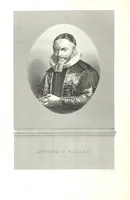 An illustration from Algemeene geschiedenis der Vaderlands, van de vroegste tijden tot op heden. (dl. 3. stuk 2. Voortgezet door Mr. O. van Rees. dl. 3. stuk 3-5. Voortgezet door Mr. O. van Rees en Dr. W. G. Brill. dl. 4, 5. Voortgezet door Dr. J. van Vloten.) dl. 1-dl. 5. stuk 1 (1840)