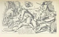 An illustration from Algemeene geschiedenis der Vaderlands, van de vroegste tijden tot op heden. (dl. 3. stuk 2. Voortgezet door Mr. O. van Rees. dl. 3. stuk 3-5. Voortgezet door Mr. O. van Rees en Dr. W. G. Brill. dl. 4, 5. Voortgezet door Dr. J. van Vloten.) dl. 1-dl. 5. stuk 1 (1840)