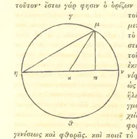 Picture 10 of 27 from Ἀριστοτελους μετεωρολογικα. Aristotelis Meteorologicorum libri IV. ... Denuo post Bekkerum ... recensuit, novam interpretationem latinam confecit, excerpta ex commentariis Alexandri, Olympiodori et Ioannis Philoponi, suos commentarios adiecit ... indices ... addidit Iulius Ludovicus Ideler (1834), leaf 158