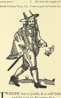 An illustration from A Century of Ballads ... Edited, and illustrated in facsimile of the originals, by J. Ashton (1887)