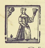 An illustration from A Century of Ballads ... Edited, and illustrated in facsimile of the originals, by J. Ashton (1887)