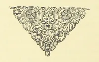 An illustration from A Century of Ballads ... Edited, and illustrated in facsimile of the originals, by J. Ashton (1887)